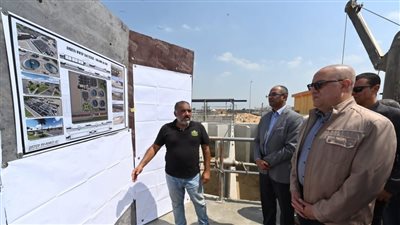 وزير الإسكان يختتم زيارته لمحافظة الإسكندرية بتفقد مشروع توسعات محطة معالجة صرف صحي العامرية