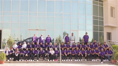 وفد جامعة السويس يشارك فعاليات أسبوع شباب الجامعات 