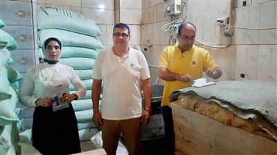 تموين الدقهلية: ضبط مخابز مخالفة فجر اليوم بمركزى طلخا و المنصورة 