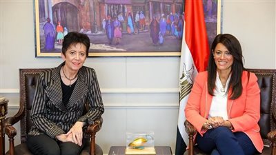 وزيرة التعاون الدولي تلتقي السفيرة السويسرية لدى مصر 