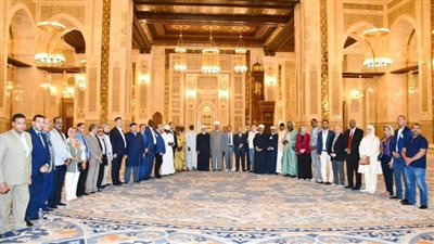 وفد إذاعات وتليفزيونات التعاون الإسلامي في زيارة الي مسجد مصر ومركزها الثقافي