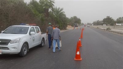 إصلاح هبوط أرضي بقرية الروضة بمركز ومدينة القنطرة غرب بالإسماعيلية 
