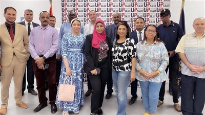 وفد اتحاد إذاعات وتليفزيونات الدول الإسلامية في زيارة لـ 