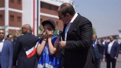 الرئيس السيسي يشارك فى مأدبة غداء سدس الأمراء ويلتقى بعدد من أهالى بنى سويف