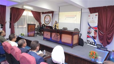 ورشة تدريبية عن التصميم الشامل بجامعة السويس لخدمة الطلاب ذوي الإعاقة