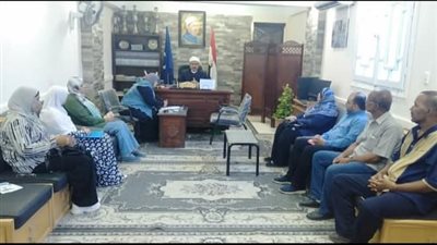 أزهر السويس يبحث سير اليوم الدراسي بالعام الدراسي الجديد