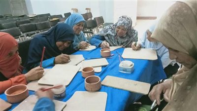 ورش وفعاليات للأطفال في ختام النشاط الصيفي بالوادي الجديد 