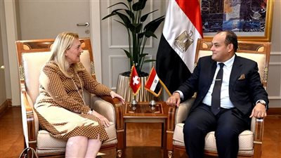 وزير التجارة والصناعة يستقبل وزيرة الدولة للشؤون الاقتصادية السويسرية بمقر الوزارة بالعاصمة الإدارية الجديدة 