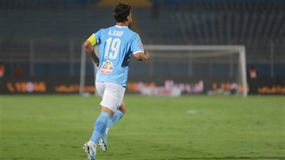 قذيفة السعيد تمنح التقدم لـ بيراميدز علي الزمالك في شوط الأول