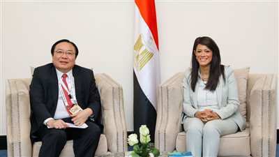  المشاط تلتقي نائب رئيس بنك التصدير والاستيراد الصيني لمناقشة سبل التعاون