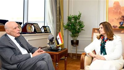 السفيرة سها جندي تلتقي الدكتور هاني الكاتب مستشار رئيس الجمهورية للشئون الزراعية