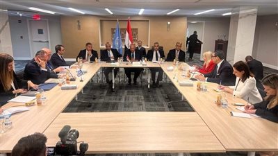 انعقاد آلية التعاون الثلاثي بين مصر واليونان وقبرص على المستوى الوزاري بنيويورك
