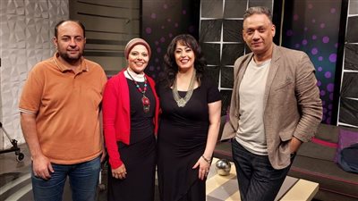 الفنانة هند عاكف في برنامج ذكريات غدا بقناة نايل لايف
