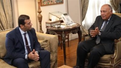 وزير الخارجية يبحث مع رئيس الوطنية للانتخابات الاستعدادات لانتخابات الرئاسة