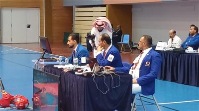 فى اليوم الأول للبطولة العربية العسكرية للتايكوندو..  الذهبية للسعودية والمغرب  