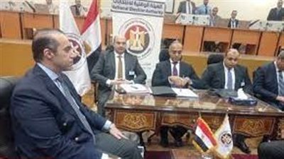 وكيل المرشح الرئاسي عبد الفتاح السيسي يقدم أوراق ترشحه بانتخابات 2024