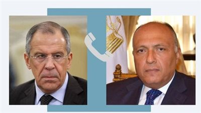 وزير الخارجية يناقش مع وزير خارجية روسيا دور مجلس الأمن في وقف التصعيد على الساحتين الفلسطينية والإسرائيلية 