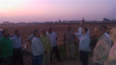 جهاز شئون البيئة في جولة ميدانية لمتابعة منظومة جمع قش الأرز بالدقهلية ميدانية 