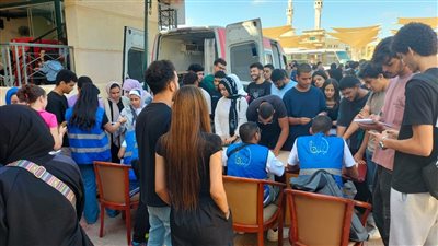 العديد من الجمعيات الخيرية تطلق حملات للتبرع بالدم لصالح أشقائنا الفلسطينيين بغزة