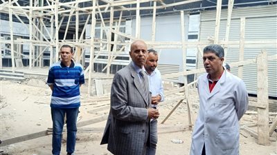 وكيل وزارة الصحة بالشرقية يتفقد سير العمل بمستشفى الرمد  