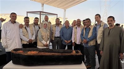 وزارة السياحة والآثار: الكشف لأول مرة عن جبانة كبار موظفي وكهنة الدولة الحديثة بمنطقة الغريفة بتونا الجبل بالمنيا