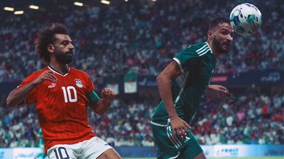بـ10 لاعبين.. منتخب مصر يتعادل مع الجزائر 1-1 وديًا