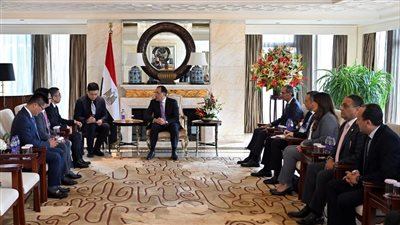 رئيس الوزراء يلتقي رئيس مجلس إدارة شركة 