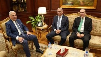 النائب العام يستقبل وكيل أول مجلس النواب وأمين عام المجلس