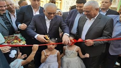 وزير التعليم ومحافظ السويس يفتتحان عدداً من المشروعات التعليمية بالمحافظة