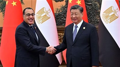 الرئيس الصيني يستقبل رئيس الوزراء بقاعة  الشعب الكبرى