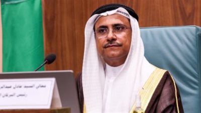 البرلمان العربي يشيد بمواقف مصر والأردن الداعمة للقضية الفلسطينية