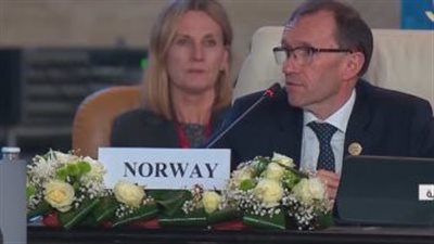 وزير خارجية النرويج: نأسف للحصار المفروض على الفلسطينيين فى قطاع غزة