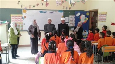 السويس الأزهرية تستقبل وكيل قطاع المعاهد والوفد المرافق له