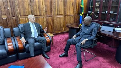 وزير الإسكان ونائب رئيس الوزراء التنزاني يتابعان تقدم الأعمال بمشروع سد ومحطة 