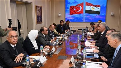 وزير التجارة ونظيره التركى يعقدان اجتماع موسع على المستوى الحكومي