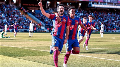 الكلاسيكو كتالوني.. برشلونة يتقدم على ريال مدريد بهدف جوندوجان في الشوط الأول