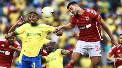 الدوري الإفريقي.. شوط أول سلبي بين الأهلي وصن داونز فى نصف نهائي