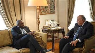 شكري يلتقي وزيري الخارجية والتنمية الدولية بحكومة الظل عن حزب العمال المعارض بمجلس العموم البريطاني