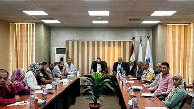 جهاز السويس الجديدة يستقبل مدير إدارة الجودة بهيئة المجتمعات العمرانية