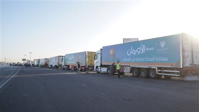 مصر تقدم 5900 طن مساعدات إنسانية لقطاع غزة من إجمالى 7 آلاف و94 طنا