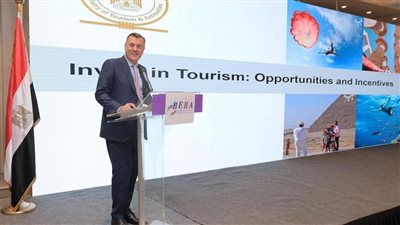 وزير السياحة والآثار يشارك كمتحدث رئيسي في ندوة الجمعية المصرية البريطانية للأعمال BEBA  