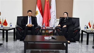 وزير الشباب والرياضة يشهد افتتاح المقر الجديد للجامعة المصرية الصينية بمدينة نصر