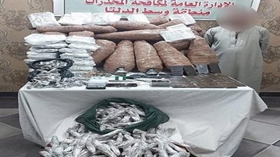 بأكثر من 2 مليون جنيهاً.. ضبط عاطل وبحوزته كمية من المواد المُخدرة 