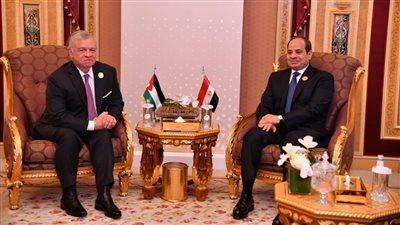 استمرار تدهور الأوضاع الأمنية.. تفاصيل لقاء الرئيس السيسي وملك الأردن