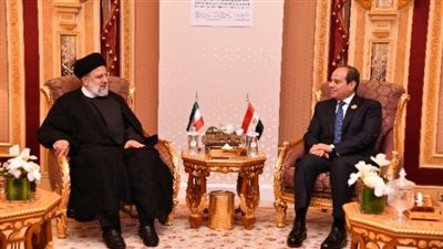 حول الأوضاع في قطاع غزة.. تفاصيل لقاء الرئيس السيسي ونظيره الإيراني
