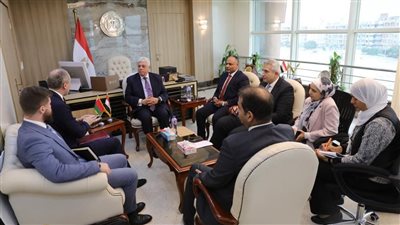 وزير التعليم العالي يستقبل سفير بيلاروسيا بالقاهرة لبحث سبل تعزيز التعاون التعليمي والعلمي