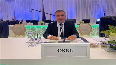 عمرو الليثي في مؤتمر المرأة في الإسلام.. ادعو لعمل رابطة إعلاميات الدول الإسلامية