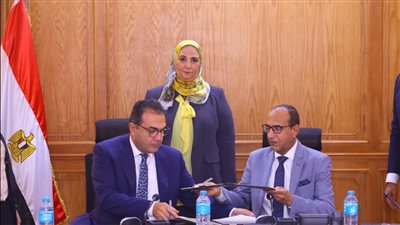 القباج تشهد توقيع بروتوكول تعاون بين بنك ناصر الاجتماعي والبنك المصري الخليجي 