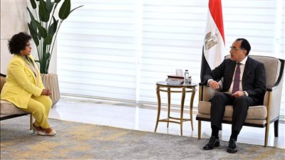 رئيس الوزراء يستقبل المديرة التنفيذية لوكالة الاتحاد الأفريقي للتنمية 