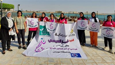 برعاية إنتصار السيسي.. الشباب والرياضة بالسويس تنفذ زيارة لدار المسنين